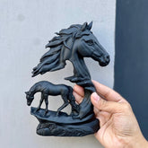 Horse Sculpture Wall Decor